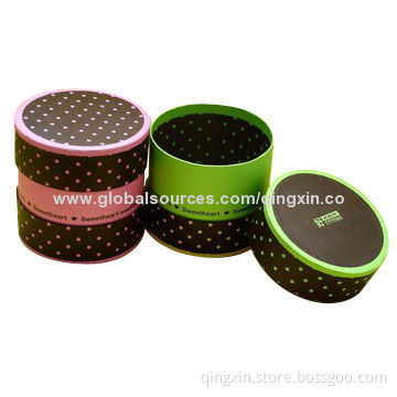 Promotional Paper Gift Boxes, Customized Sizes, Various Ribbon Colors Available